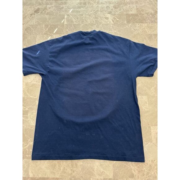 Atlanta Olympics 1996 Vintage Navy Blue T-Shirt Tee Size L Olympiad - Picture 11 of 11